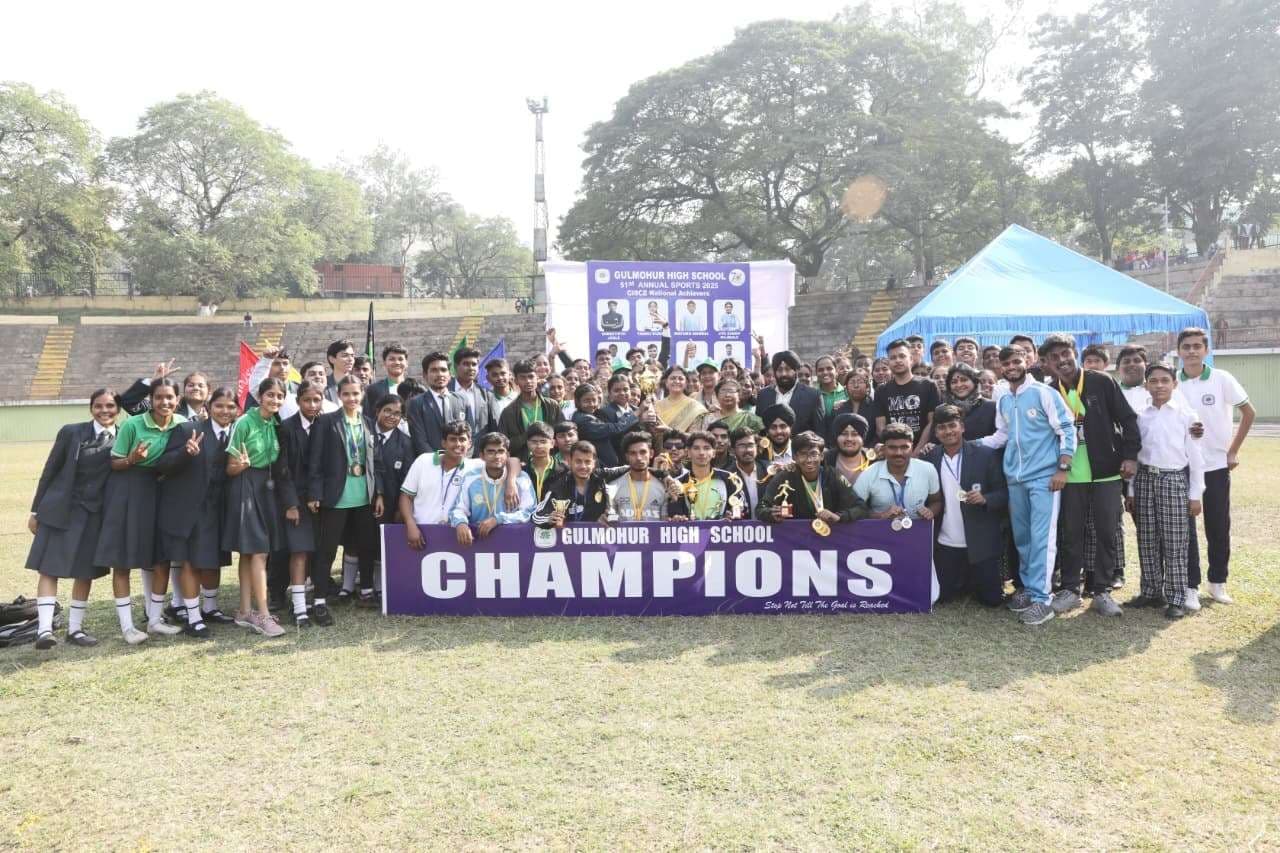 Gulmohar High school Annual sports day : जिया और श्रीतीर्थ बने बेस्ट एथलीट