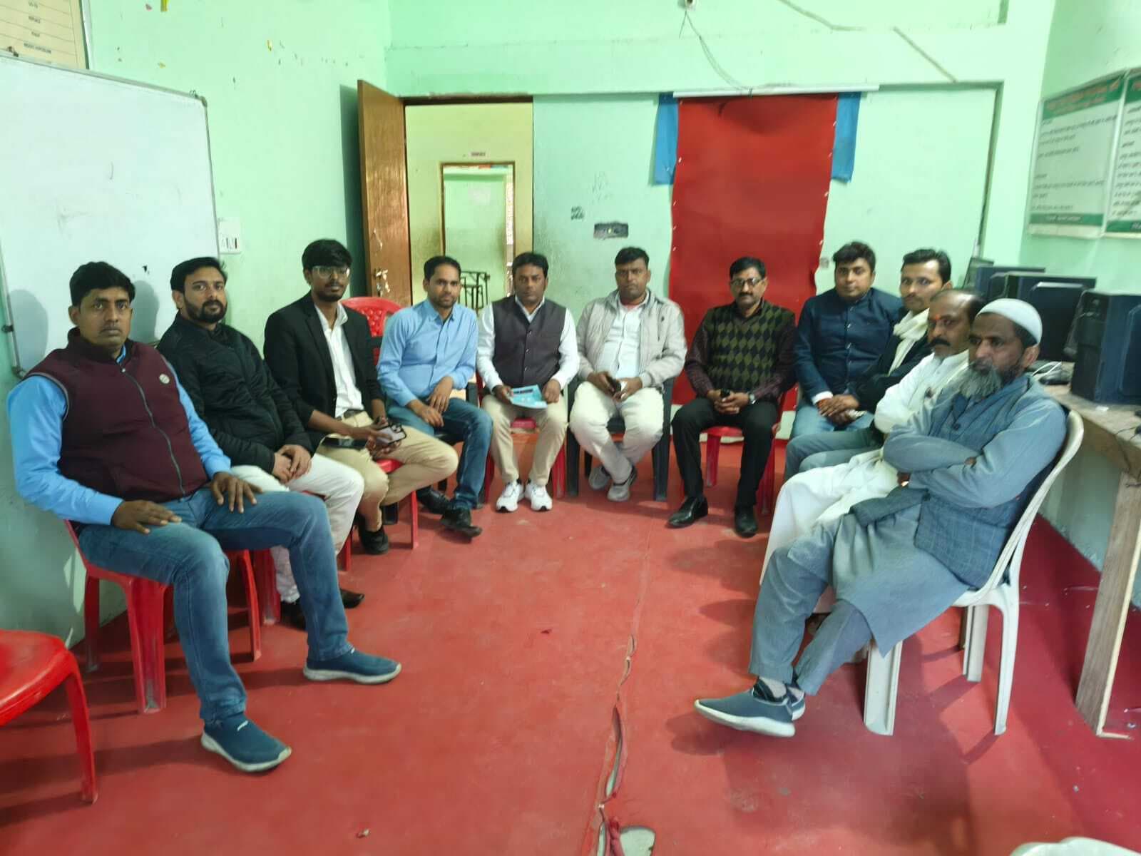 प्राइवेट स्कूल एसोसिएशन मांझा की बैठक में नये पदाधिकारी चुने गये