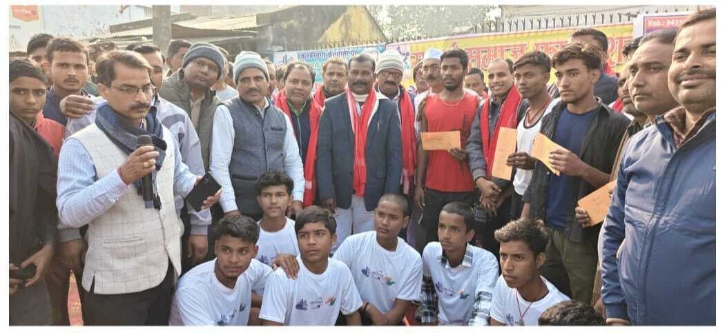 हाफ मैराथन में अमित, कृष्ण, नीतीश, निशांत व विवेकानंद रहे टॉप फाइव