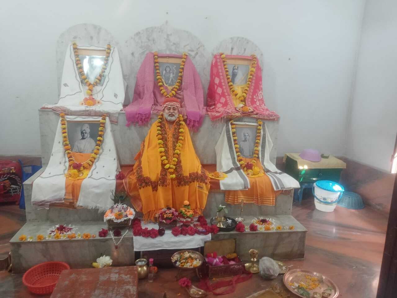 श्रीरामकृष्ण आश्रम में दिखा सर्वधर्म  समभाव का नजारा, गोपालजी के आगमन पर मनाया गया उत्सव