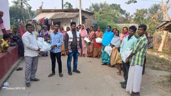 किसानों के बीच मसूर बीज का किया गया वितरण