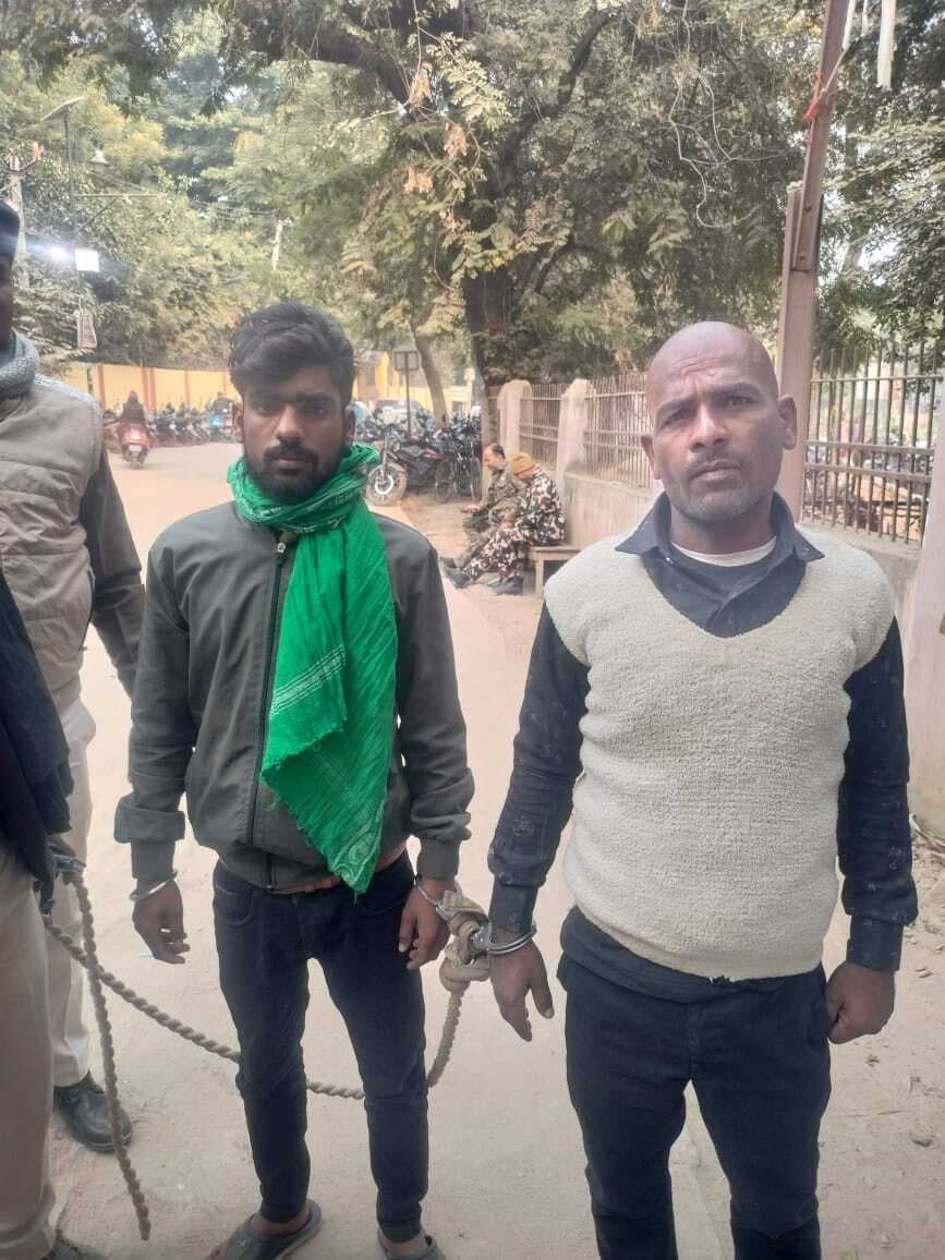 शराब तस्करी से जुड़े दो आरोपित गिरफ्तार, भेजे गये जेल