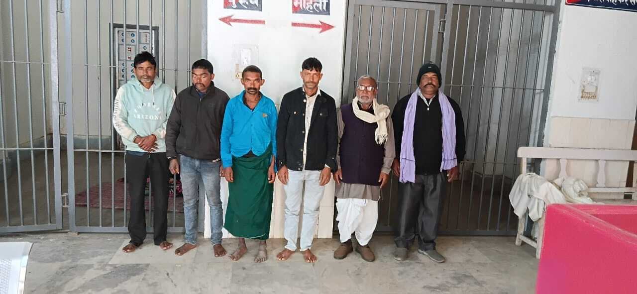 विशेष अभियान में आधा दर्जन फरार वारंटी गिरफ्तार