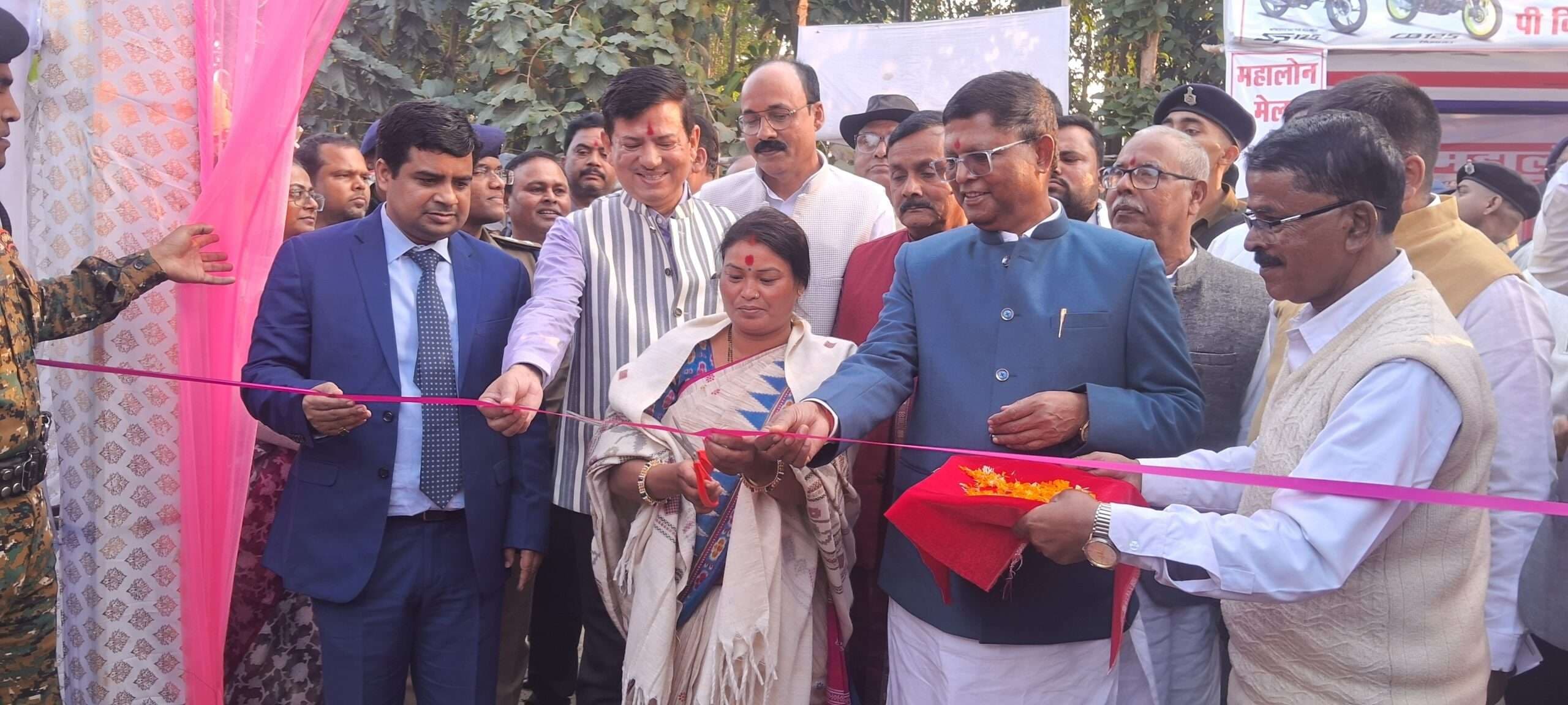 हरदी दुर्गा स्थान में तीन दिवसीय वीर लोरिक महोत्सव का आगाज