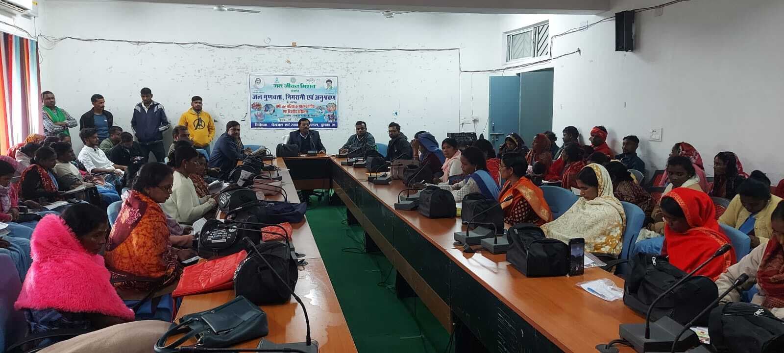 एफटीके किट से जल की गुणवत्ता जांच की मिली ट्रेनिंग