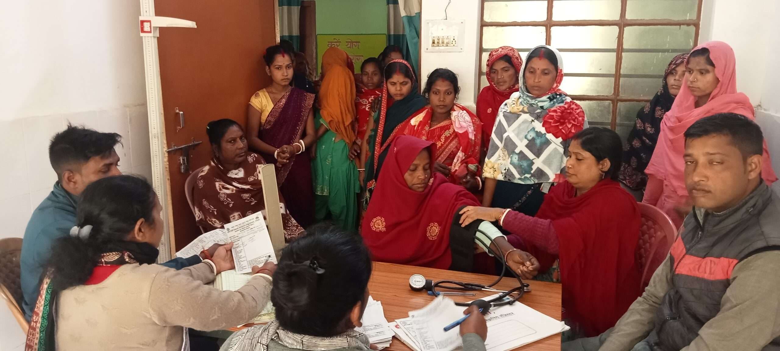 ठाकुरगंगटी सीएचसी में 135 गर्भवती महिलाओं की हुई एएनसी जांच