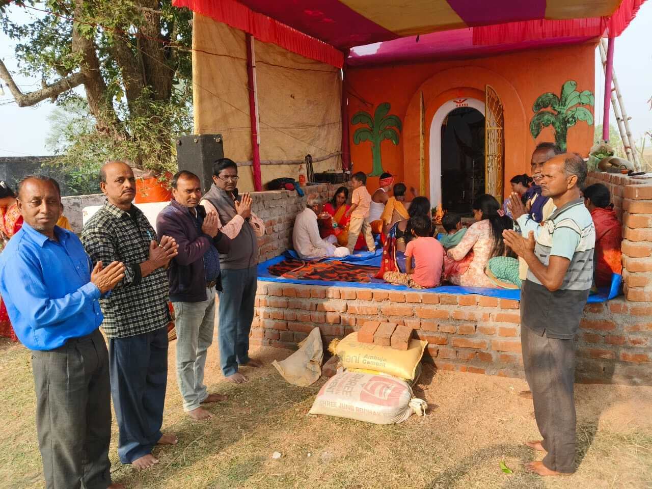 बिल्लमंगल मठ में संत मंगलानंदपुरी की मनी जयंती