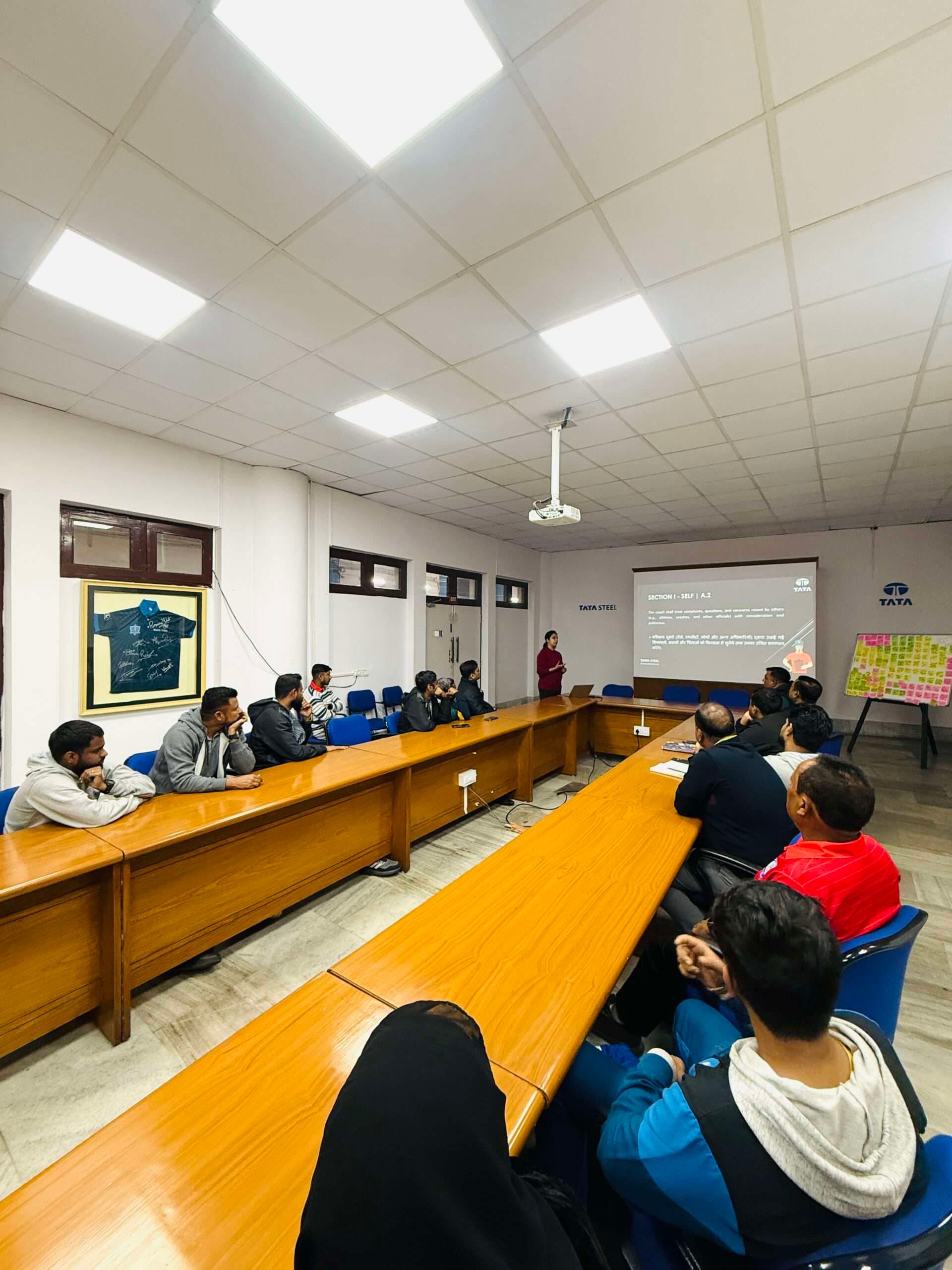 sports code of conduct workshop at jrd tata sports complex : स्पोर्ट्स कोड ऑफ कंडक्ट पर वर्कशॉप आयोजित