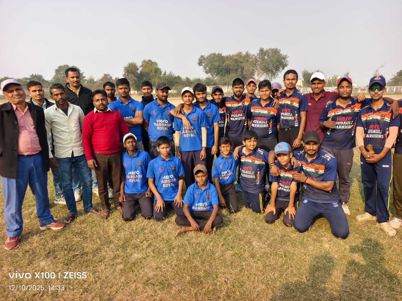 हीरो चैंपियन लीग में पुसौली वारियर्स ने रामगढ़ रॉयल्स को 31 रनों से हराया