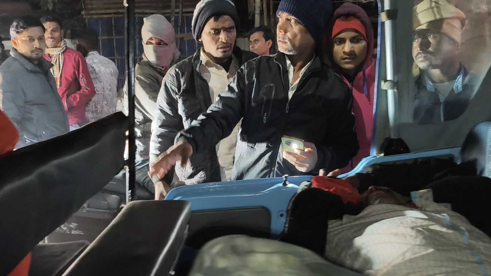 ट्रेन से घायल युवक की इलाज के दौरान मौत