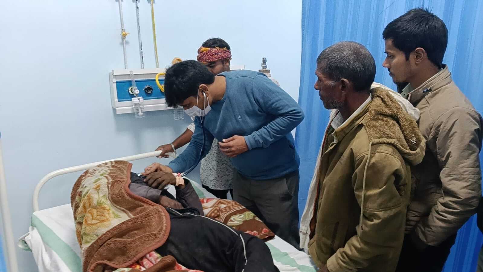 विजयपुर में खेत नहीं पटवन करने पर मजदूर को रास्ते में घेरकर पीटा