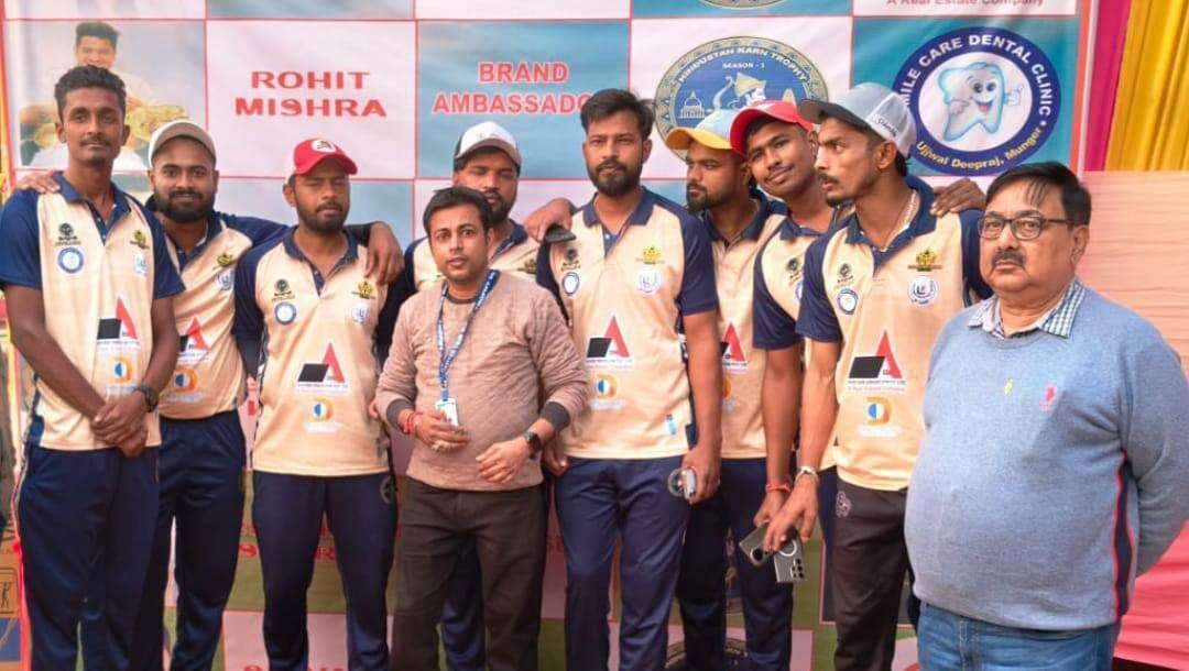 क्रिकेट प्रतियोगिता के सेमीफाइनल में मुंगेर, वैशाली, बेगूसराय व गया टीम पहुंची