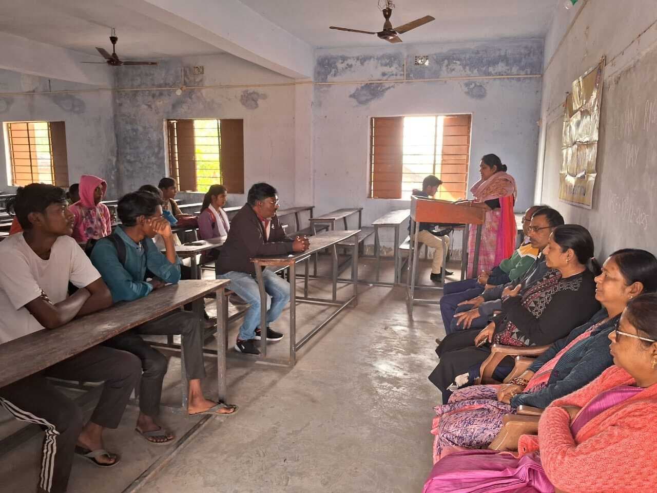 जेजेएस कॉलेज में मना विश्व मानवाधिकार दिवस