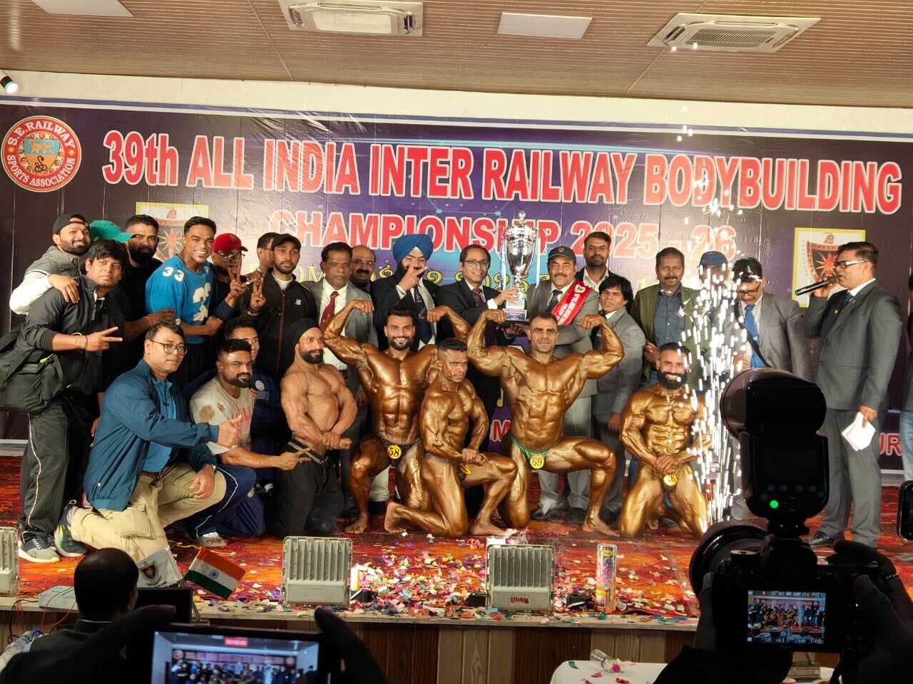 Chaibasa News : साउथ इस्टर्न रेलवे की टीम लगातार 16वीं बार चैंपियन