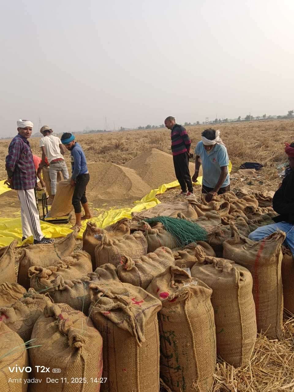 जिले से लक्ष्य निर्धारित नहीं होने से दुर्गावती में धान खरीद का  कार्य ठप