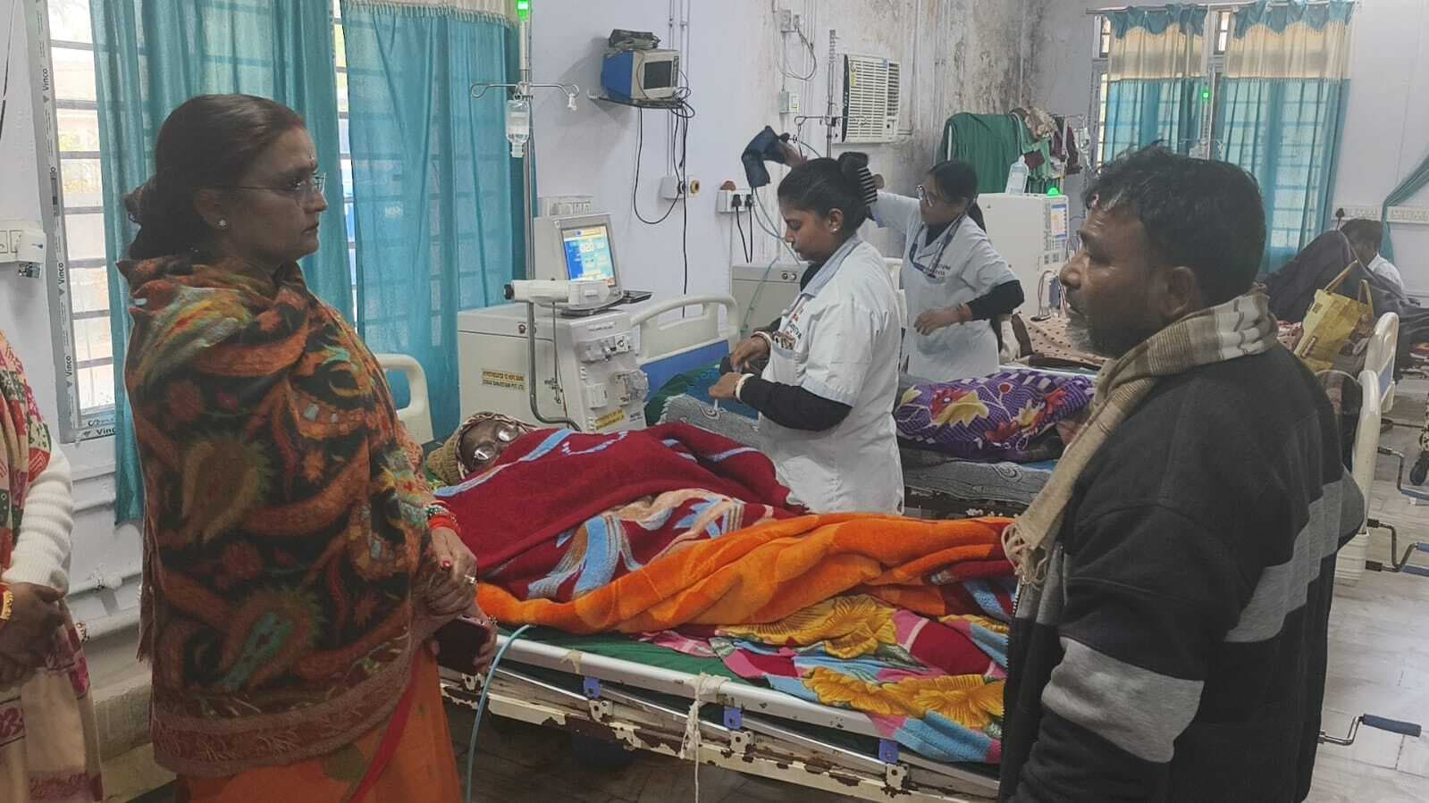 सदर अस्पताल में स्वास्थ्य व्यवस्था बदहाल : भाजपा नेत्री