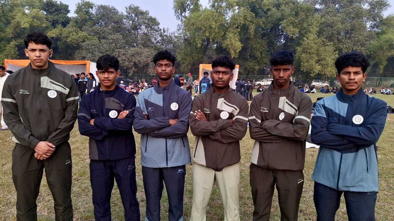 नेशनल स्कूल गेम्स एथलेटिक्स अंडर-17 में भाग लेने जिले से छह एथलीट लखनऊ पहुंचे