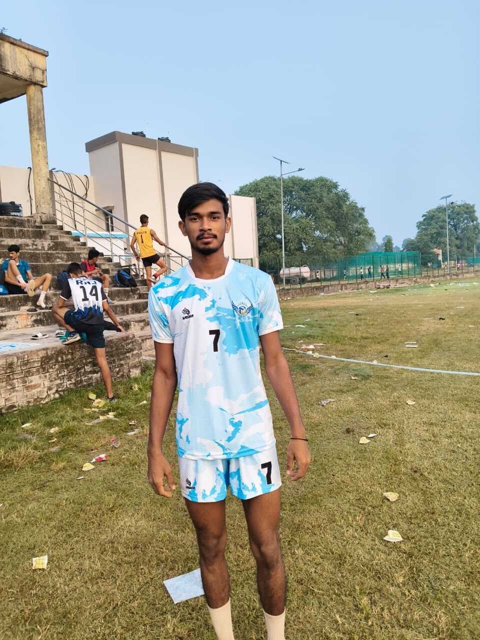 बिहार जूनियर वॉलीबॉल टीम में शुभंकर का हुआ चयन