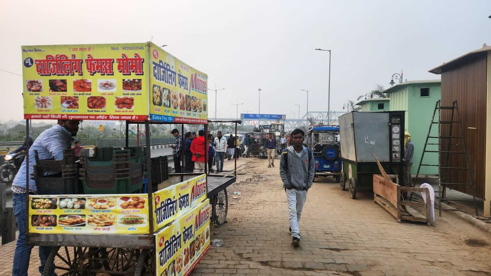 जेपी गंगा पथ से हटायी गयीं दुकानें, अब वेंडरों को मिलेगी प्रीफैब यूनिट