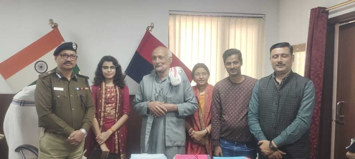 Samastipur News:भाजपा नेत्री ने डीजीपी से की आत्मीय मुलाकात