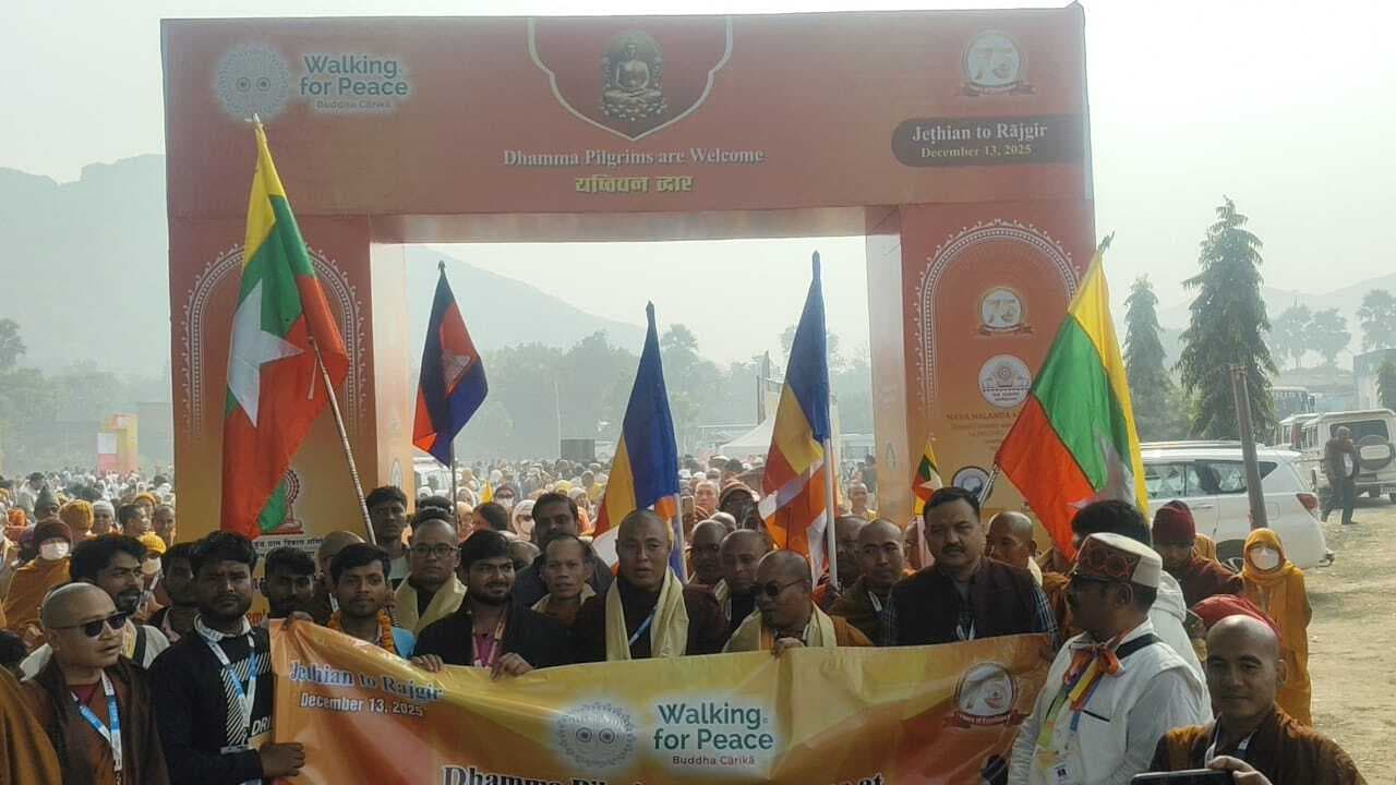 1500 यात्रियों ने किया ऐतिहासिक पथ का अनुकरण