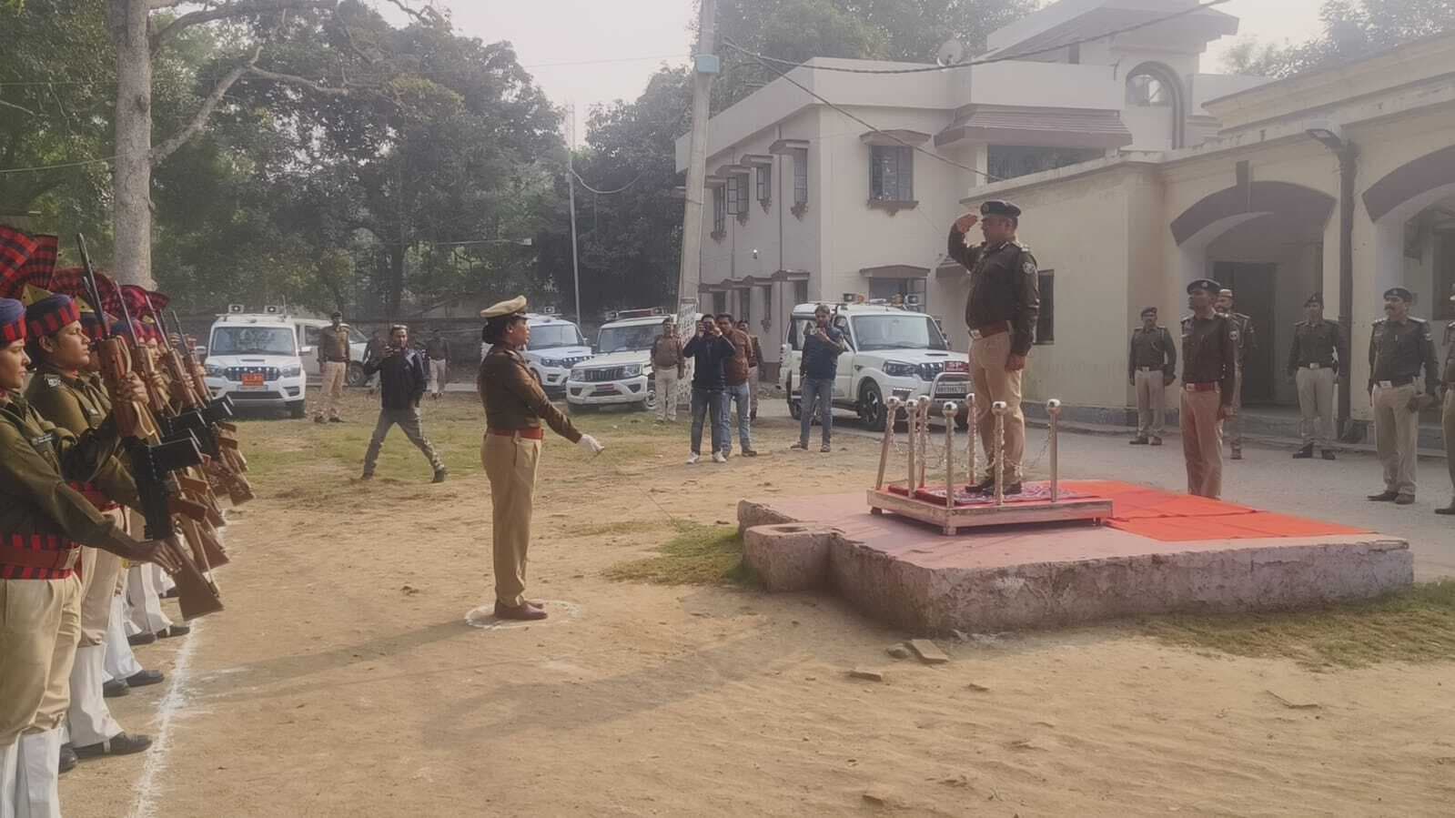 डीआइजी ने पुलिस प्रशिक्षण केंद्र का किया निरीक्षण