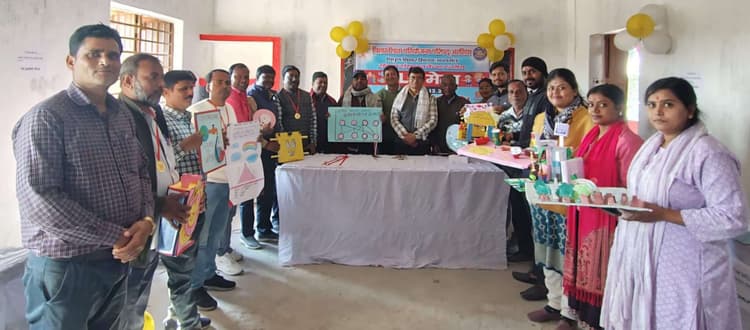 उमावि में टीएलएम मेला का आयोजन