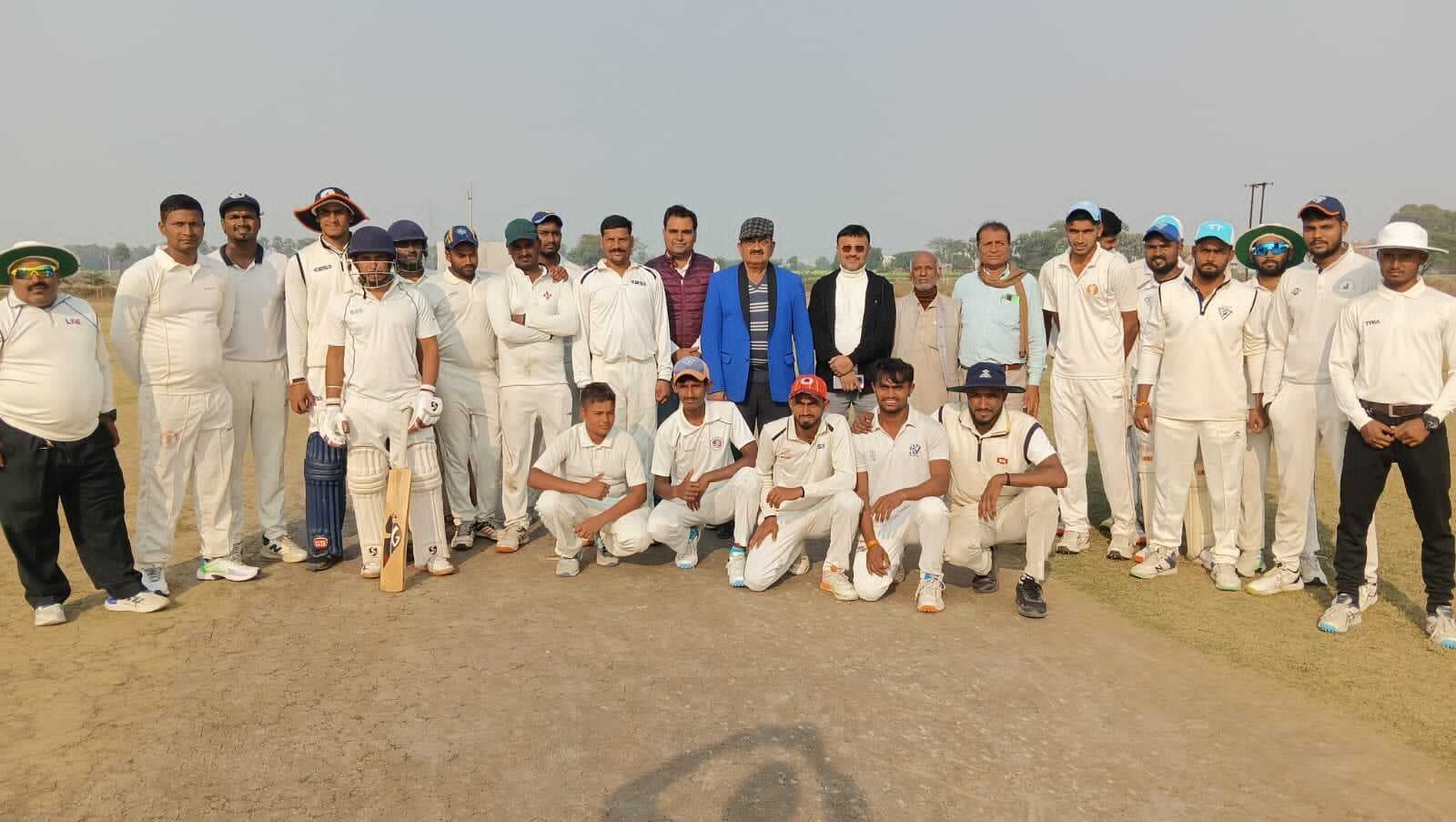 hajipur news. सोनपुर रेल ने वैशाली को चार विकेटों से किया पराजित