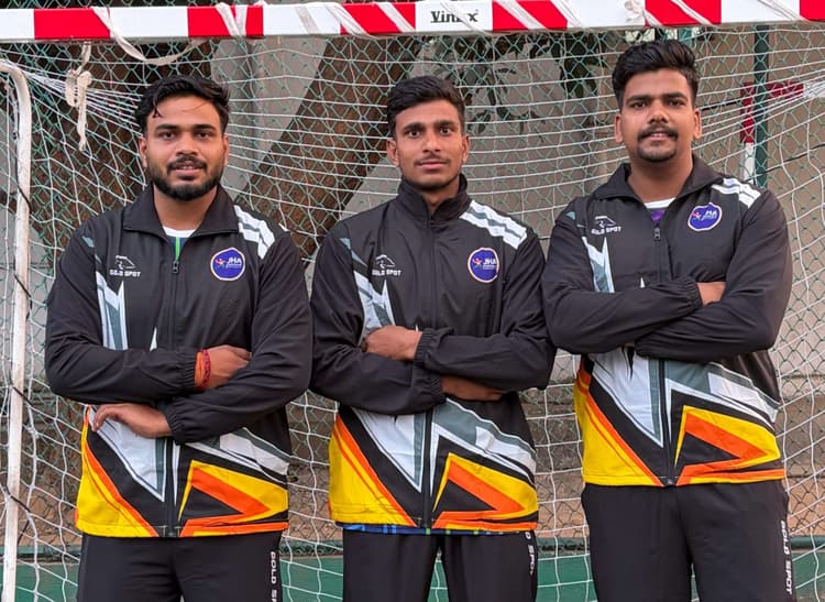 54वें राष्ट्रीय सीनियर हैंडबॉल प्रतियोगिता में तीन खिलाड़ियों का चयन