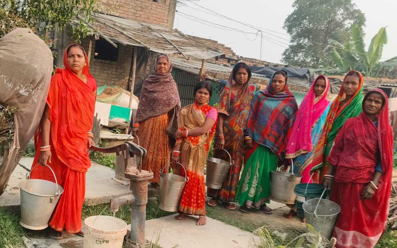 Samastipur News:शुद्ध पानी के लिए तरस रहे भुसवर के लोग