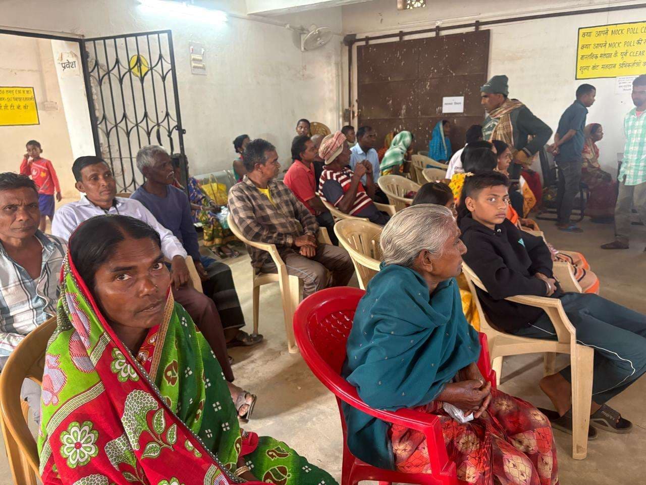 निःशुल्क स्वास्थ्य शिविर का किया गया आयोजन