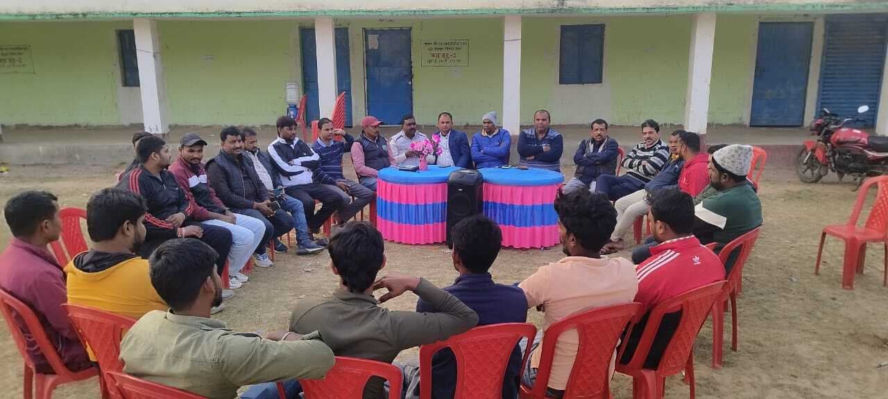 बेलहर क्रिकेट टूर्नामेंट 2025-26 का 11वां सीजन को लेकर की गयी बैठक