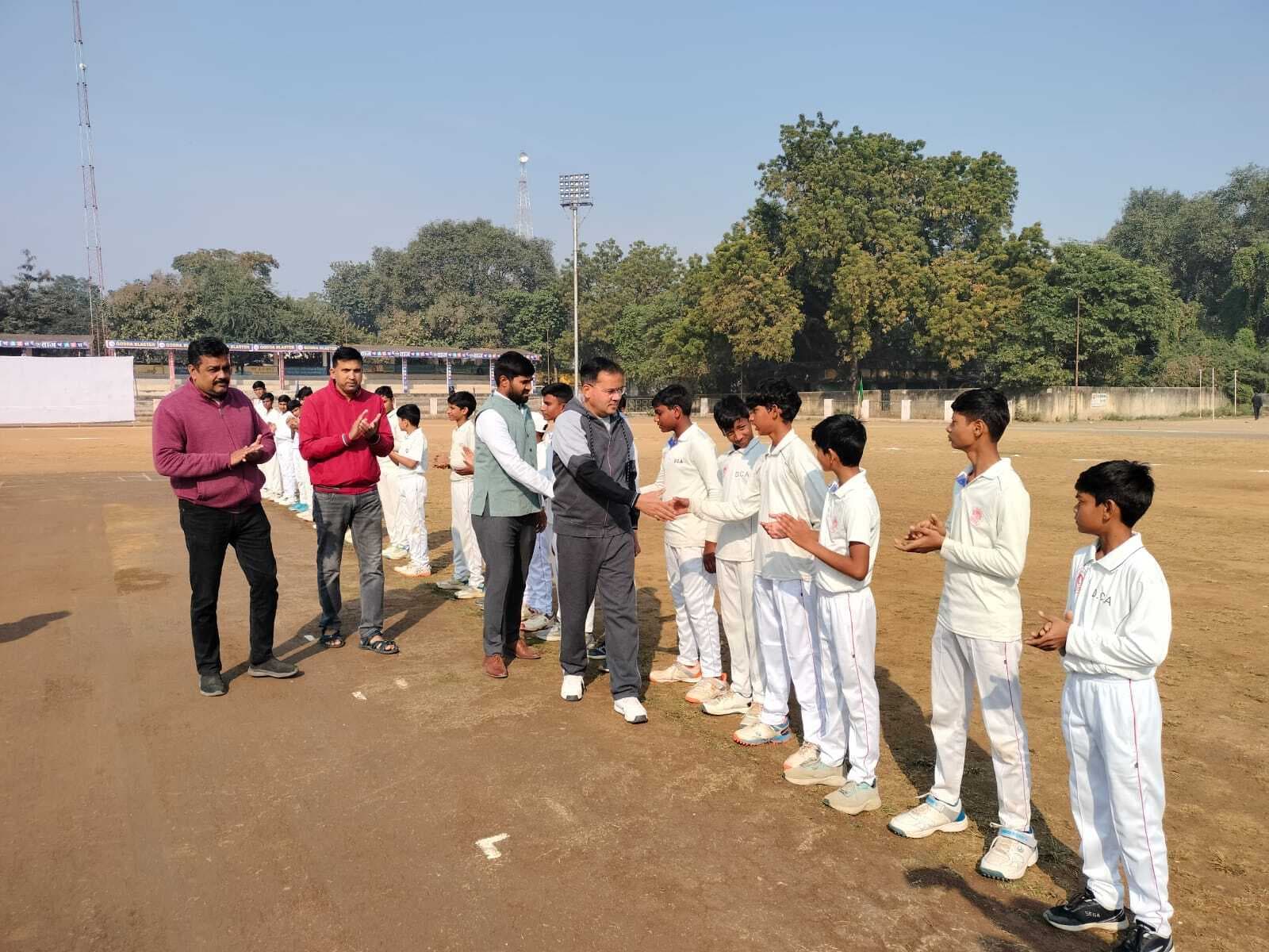 अंतर जिला अंडर-14 क्रिकेट टूर्नामेंट में गोड्डा ने पाकुड़ को हराया