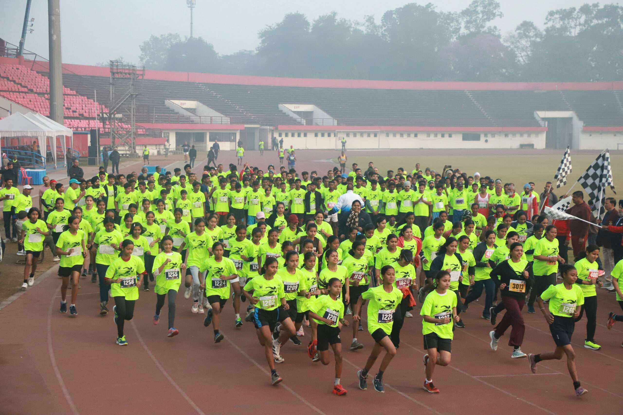 The Great Jharkhand run at jrd: फिटनेस के लिए दौड़ा जमशेदपुर, 850 लोग हुए शामिल
