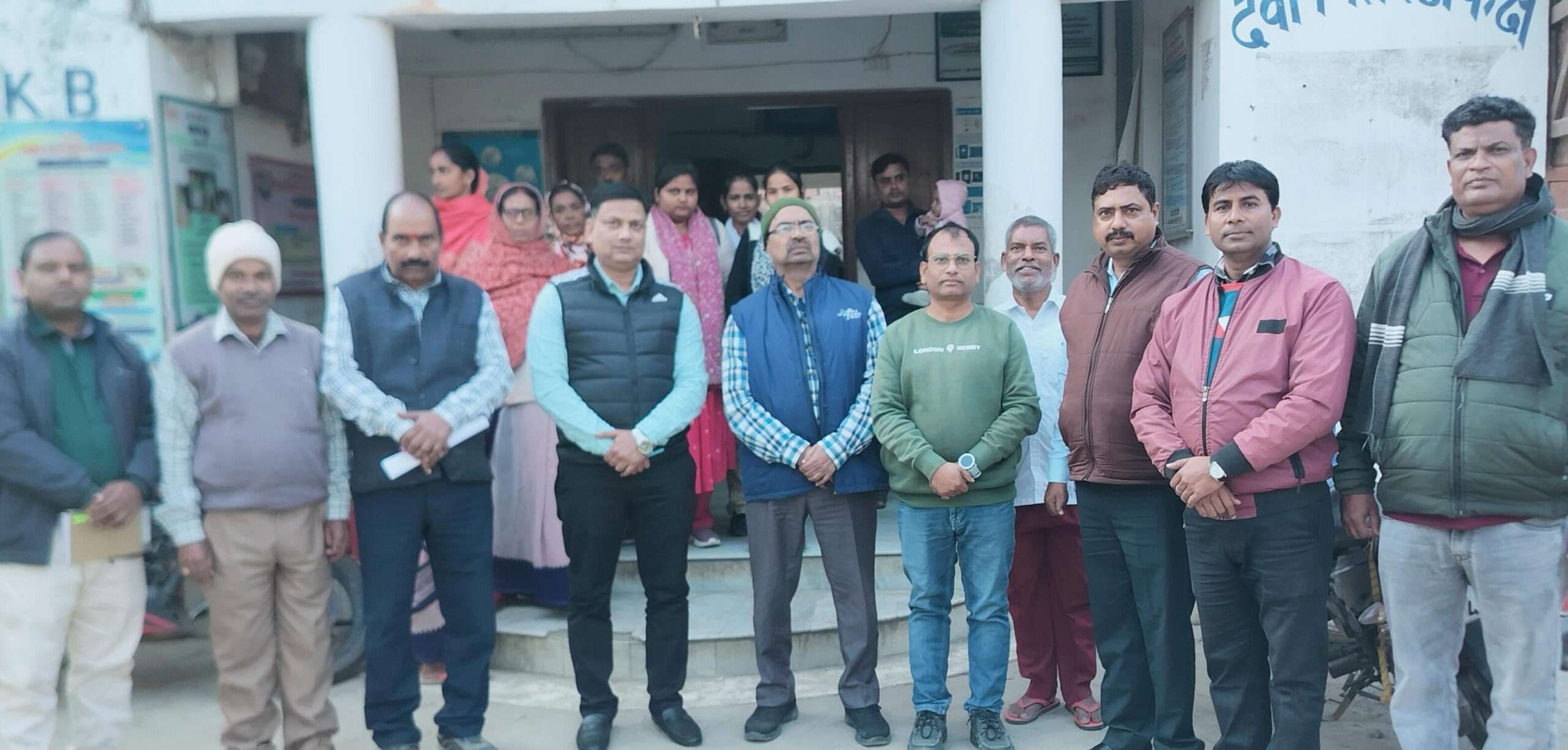 सामुदायिक स्वास्थ्य केंद्र में टीबी कार्यक्रम की जिला टीम ने की समीक्षा