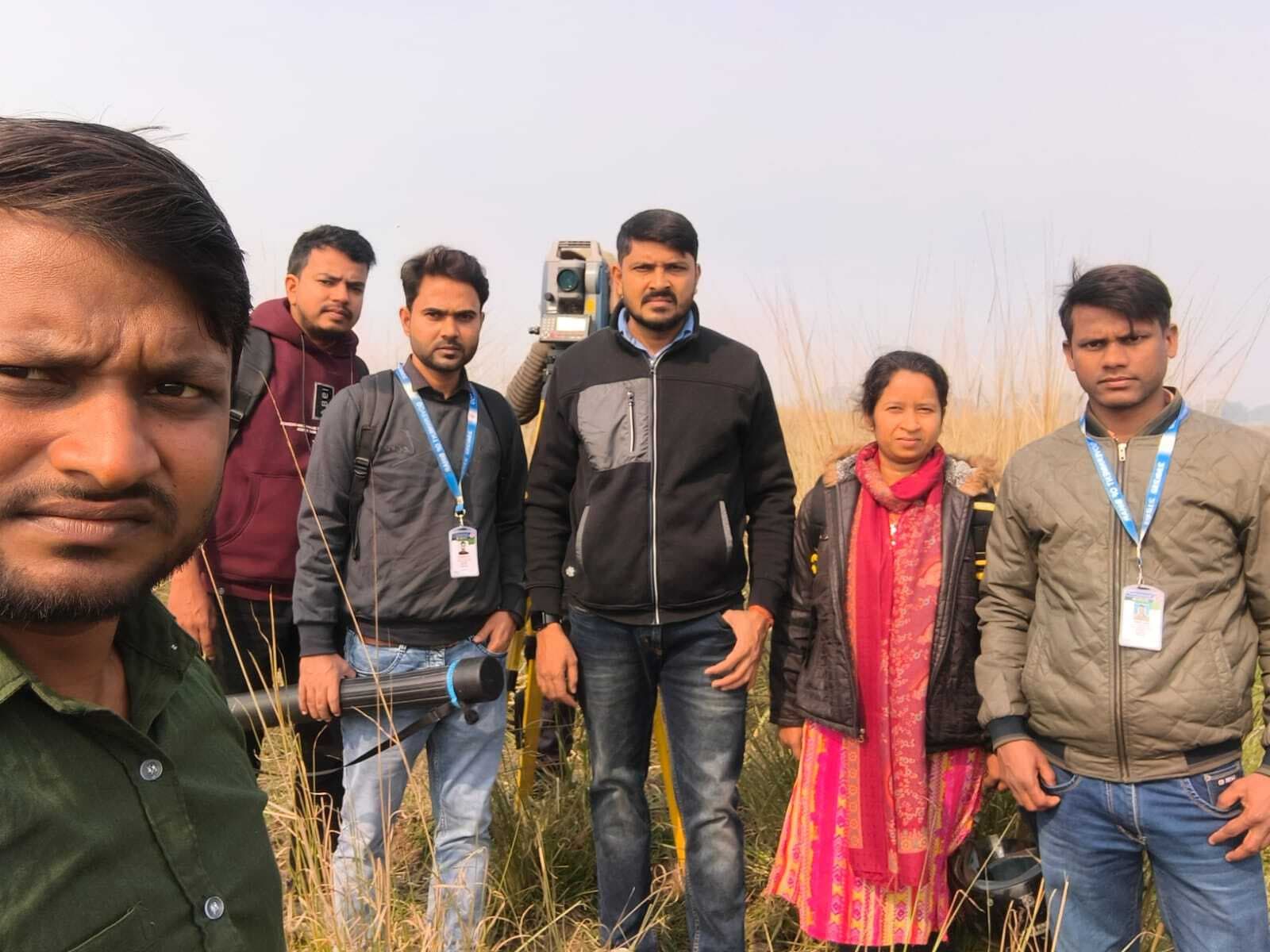 उदवंंतनगर में तीन सीमाना का कार्य शुरू, सर्वे कार्य में आयेगी तेजी