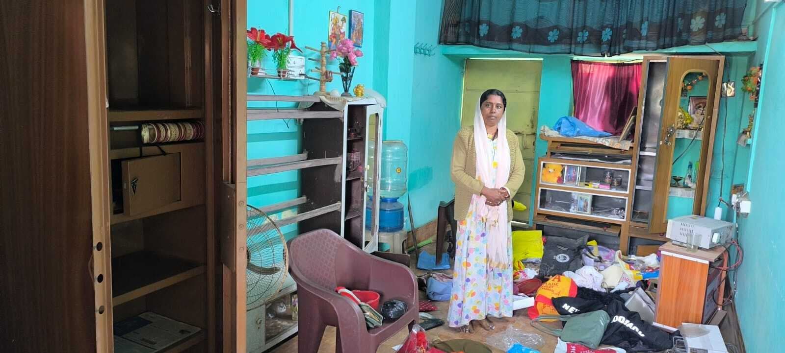 रेलकर्मी के घर से नकद और कीमती सामान गायब, जांच में जुटी पुलिस