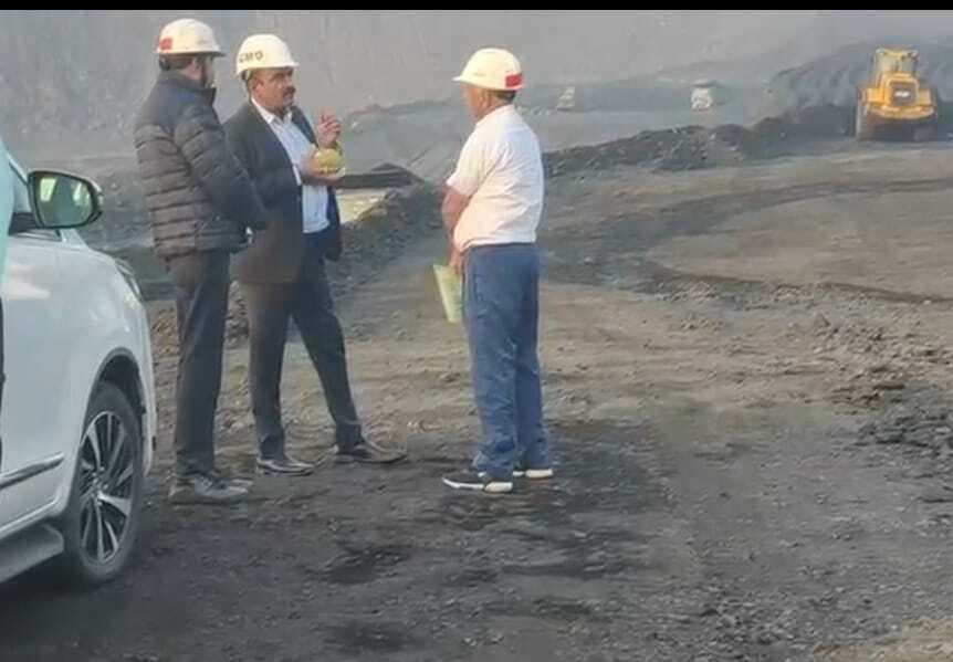 सीसीएल सीएमडी ने किया मगध आम्रपाली का दौरा