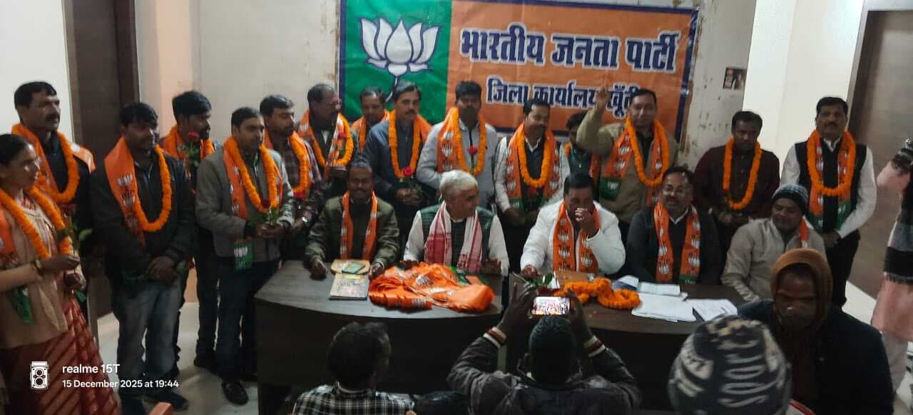 भाजपा के नये मंडल अध्यक्षों के नामों की घोषणा