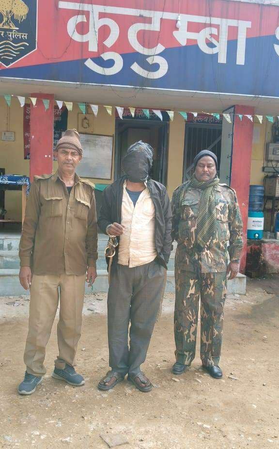 चोरी का कोयला लदे ट्रक  के साथ चालक गिरफ्तार