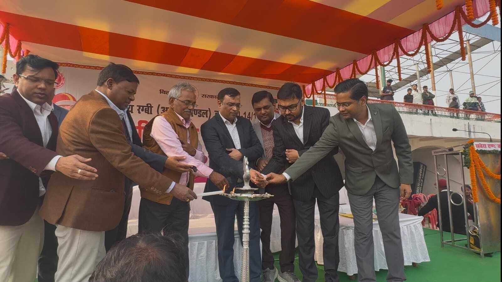 जमुई में राज्य स्तरीय रग्बी प्रतियोगिता का हुआ शुभारंभ