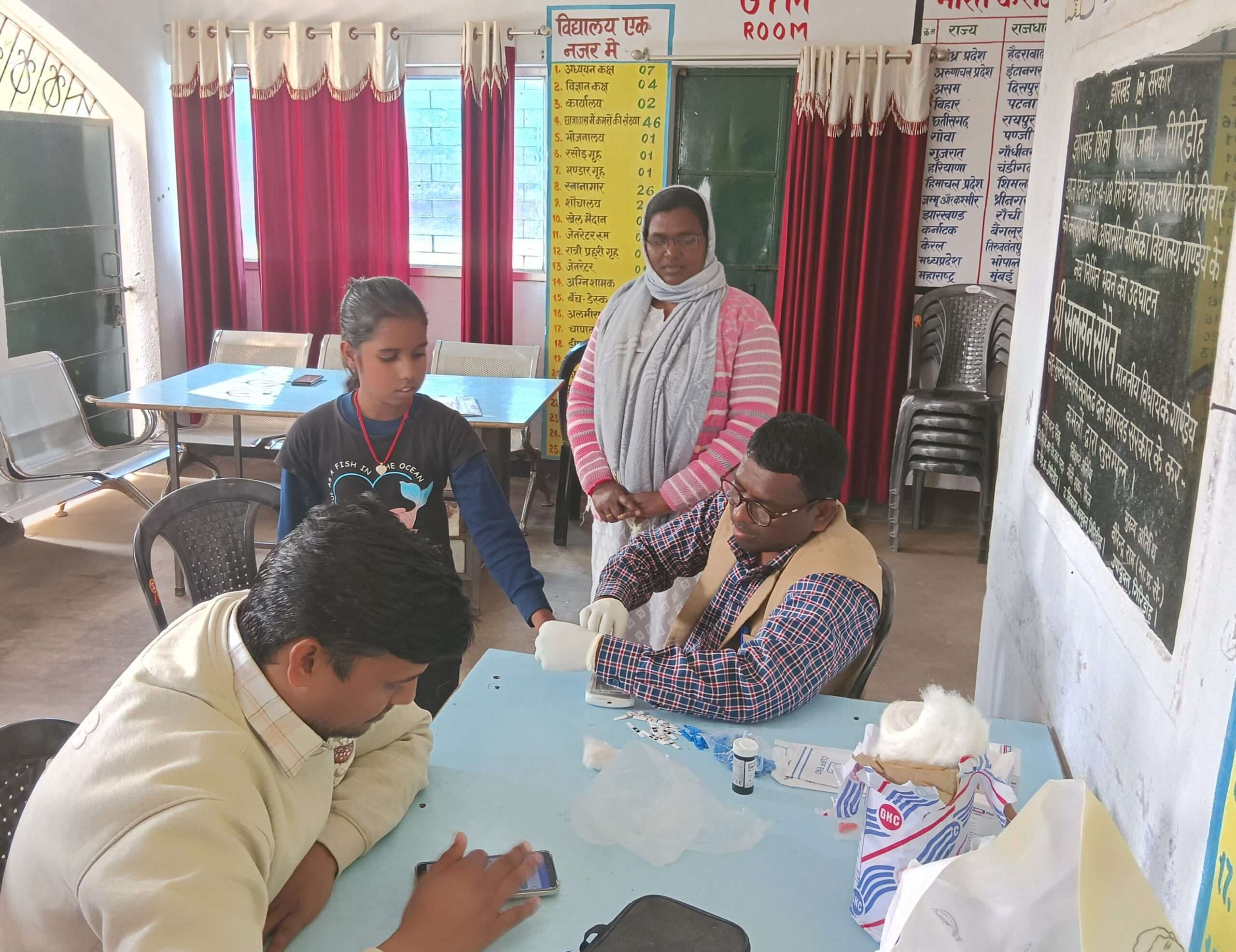 Giridih News: एनीमिया मुक्त झारखंड सप्ताह, कस्तूरबा विद्यालय में शिविर