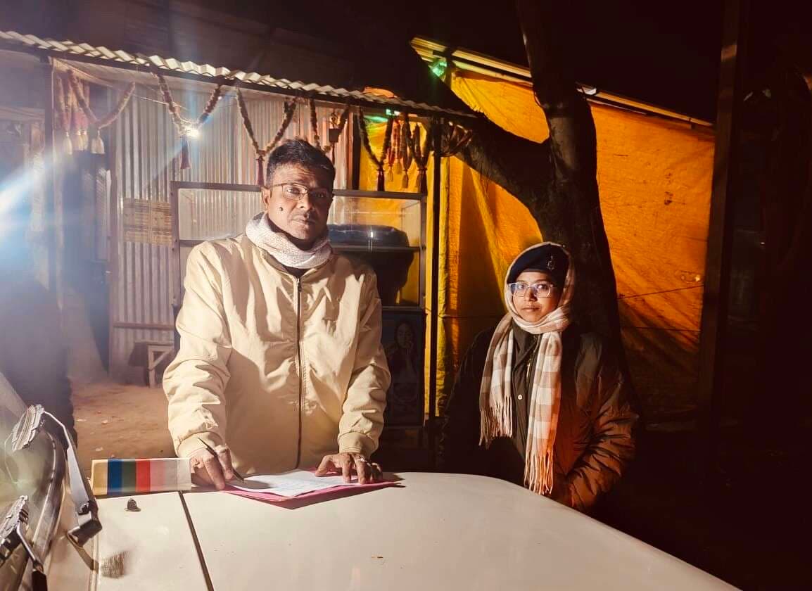 औचक निरीक्षण से फुलवरिया के थानों में सतर्कता, इंस्पेक्टर ने दिये सख्त निर्देश