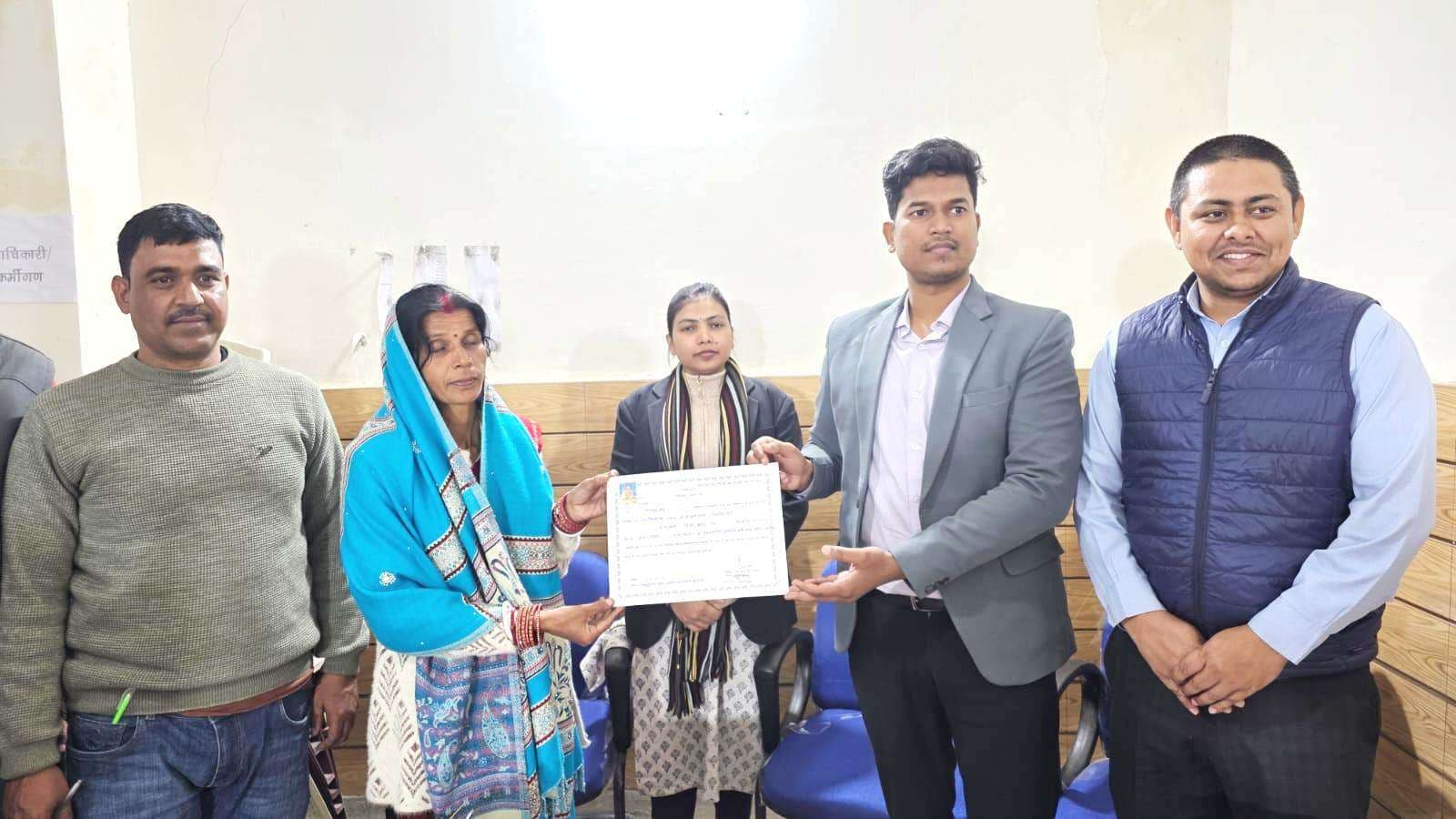 तीसरी बार महाराजगंज पैक्स के अध्यक्ष बनीं विनीता देवी