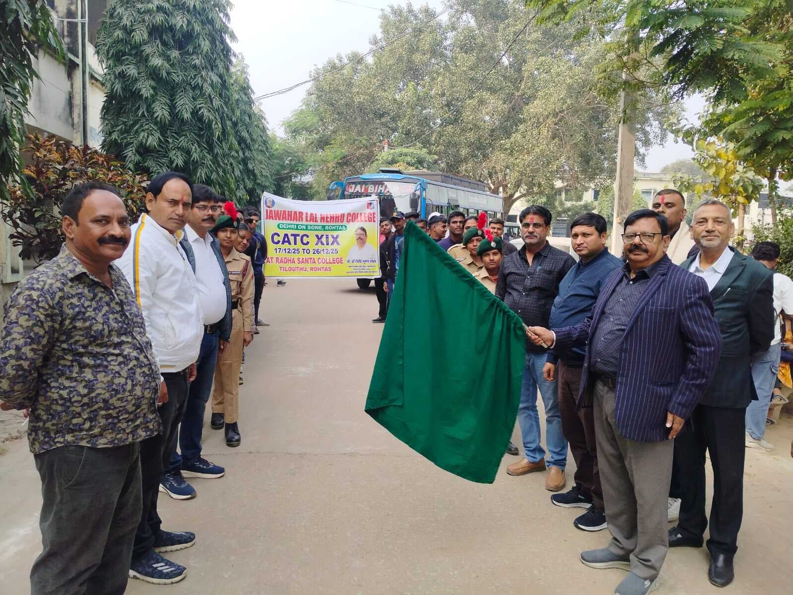 जेएन कॉलेज के एनसीसी कैडेट्स 10 दिवसीय प्रशिक्षण शिविर के लिए रवाना