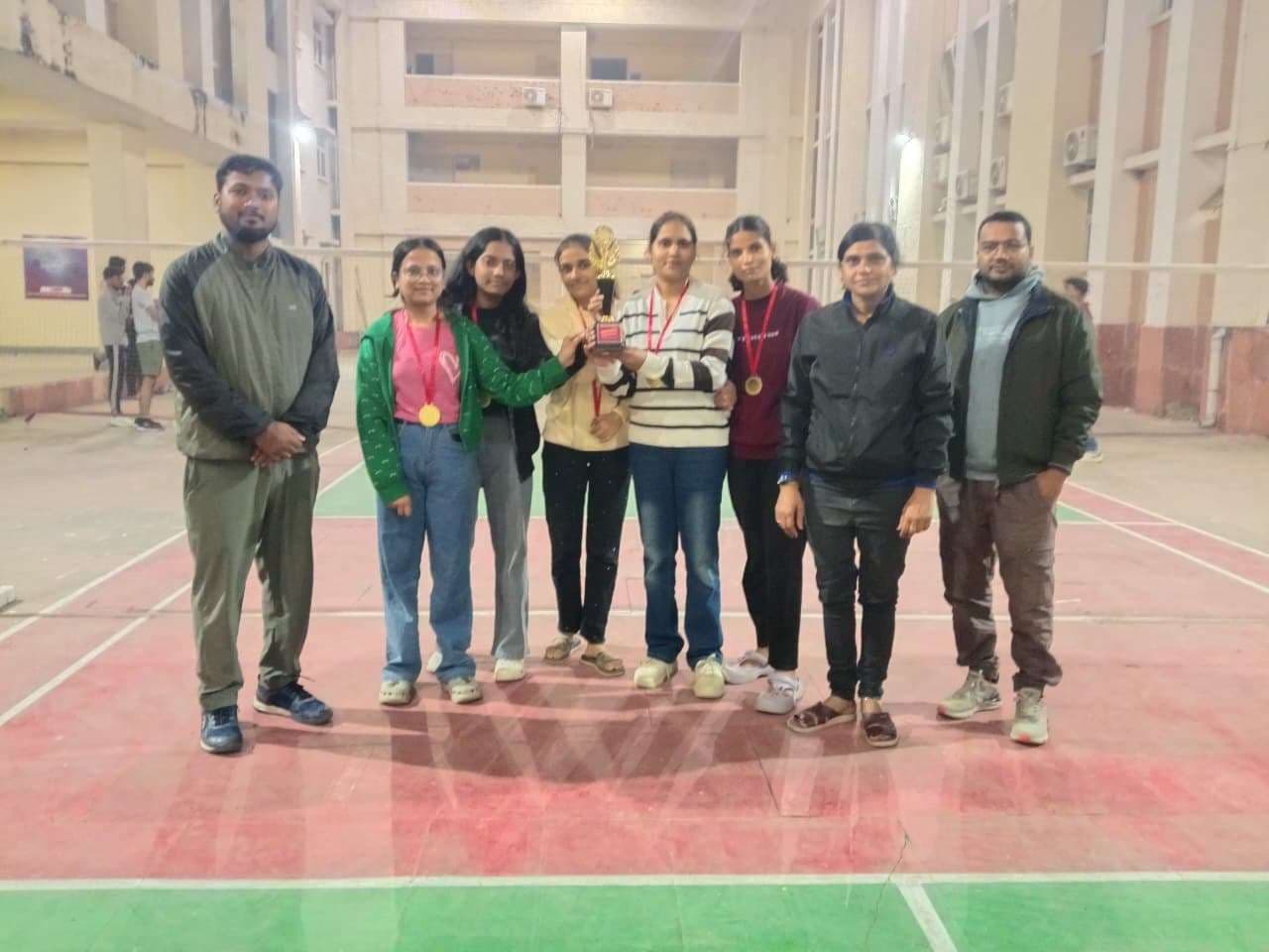 सुपौल कॉलेज ऑफ इंजीनियरिंग में दो दिवसीय बैडमिंटन टूर्नामेंट का हुआ समापन