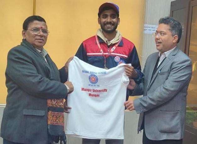 एमयू के छात्र अभिजीत राज का गणतंत्र दिवस परेड शिविर-2026 के लिये हुआ चयन