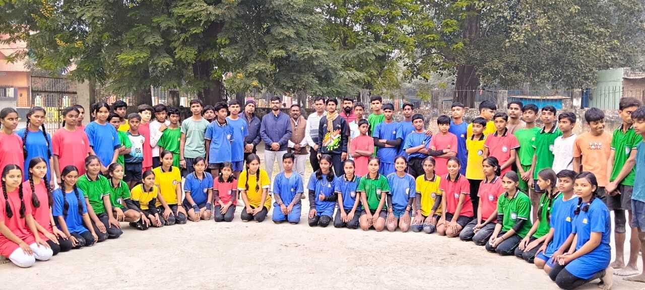जूनियर बिहार स्टेट खो-खो चैंपियनशिपके लिए  मुंगेर के खिलाड़ियों का सेलेक्शन ट्रायल संपन्न
