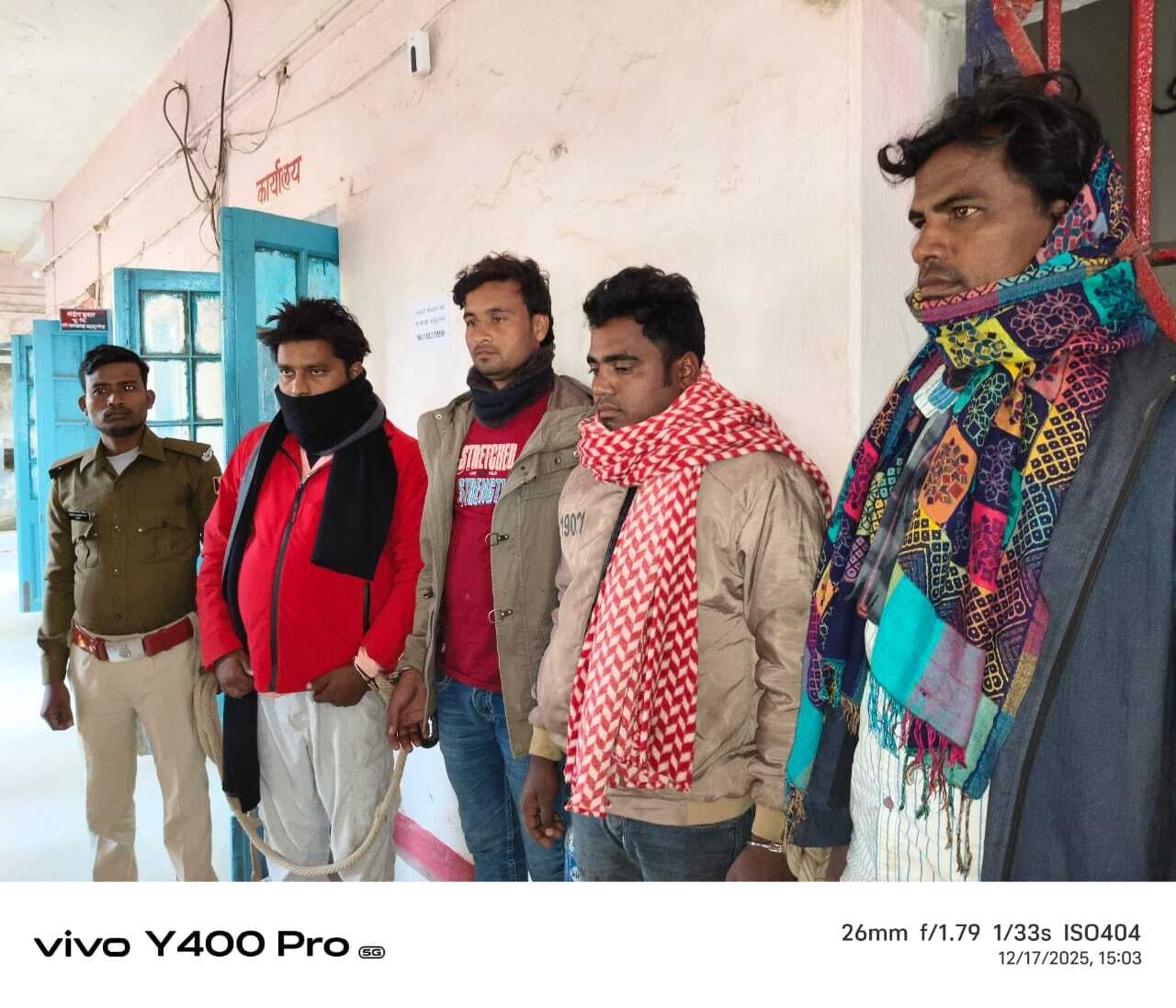 जेसीबी को गायब व हेल्पर को अपहरण करने का प्रयास, चार गिरफ्तार