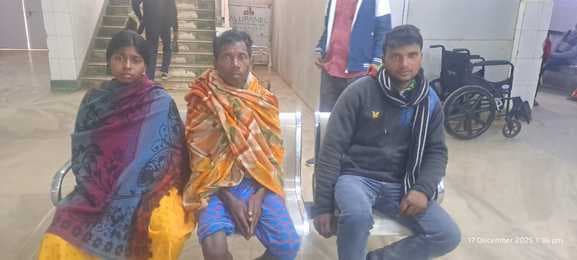 सड़क पर गिरे युवक को अज्ञात ट्रैक्टर ने रौंदा, मौत